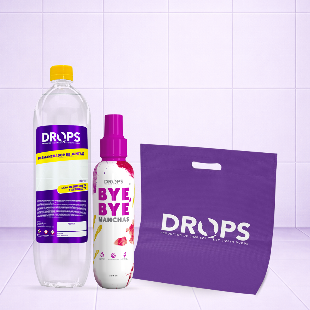 Limpiajuntas + ByeBye Manchas + Bolsa de regalo